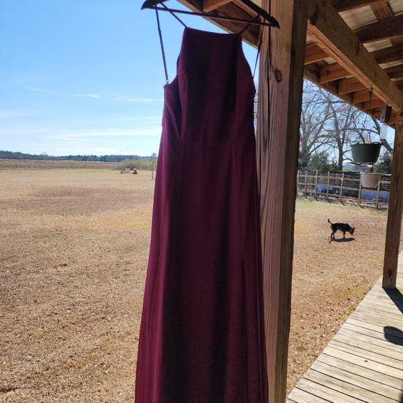 Floor length bridesmaid gown - Picture 5 of 10